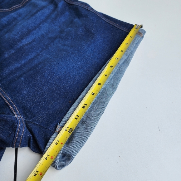 Levi’s Signature Women's Blue Denim Heritage High Rise Stretch Shorts Size 20W - Picture 4 of 10